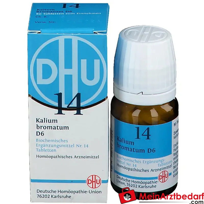 DHU Biochemie 14 Kalium bromatum D6 Tabletten