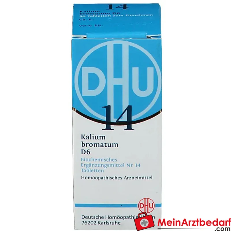 DHU Biochemie 14 Kalium bromatum D6 Tabletten