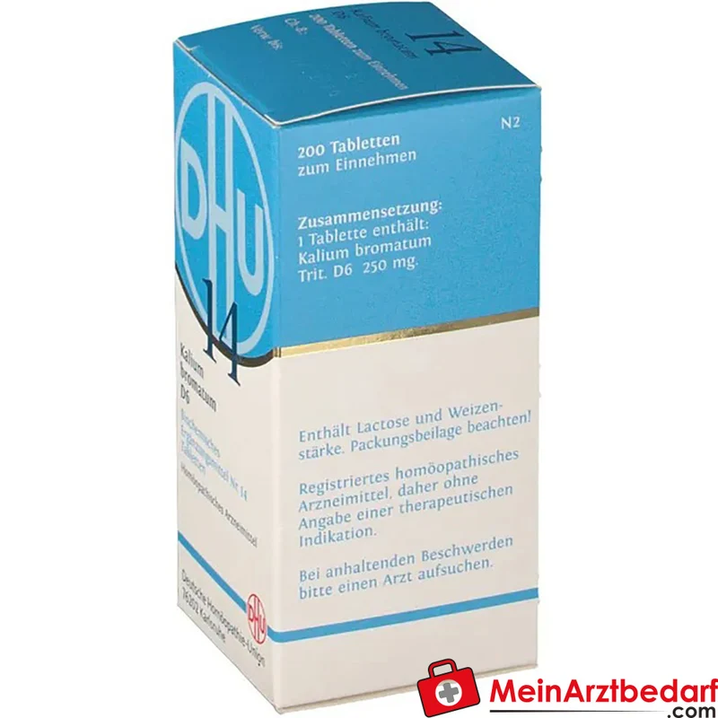 DHU Biochemie 14 Kalium bromatum D6 Tabletten