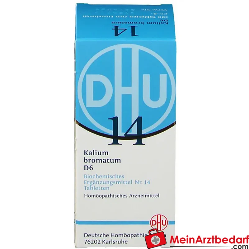 DHU Biochemie 14 Kalium bromatum D6 Tabletten