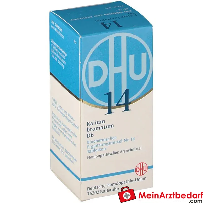 DHU Biochemie 14 Kalium bromatum D6 Tabletten