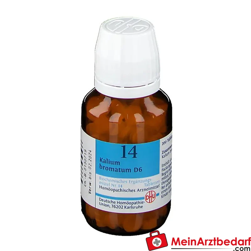 DHU Biochemie 14 Kalium bromatum D6 Tabletten