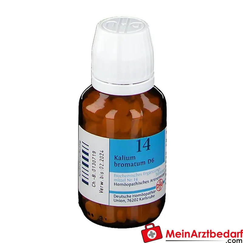 DHU Biochemie 14 Kalium bromatum D6 Tabletten