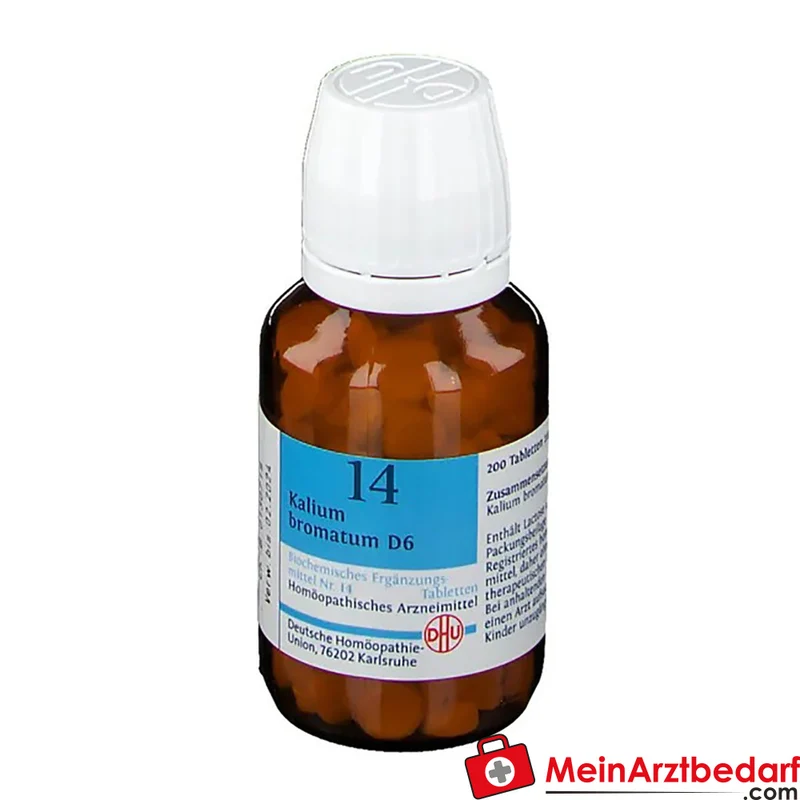 DHU Biochemie 14 Kalium bromatum D6 Tabletten