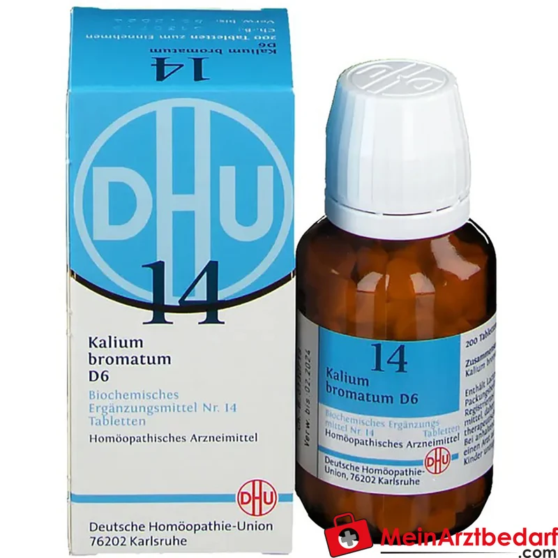 DHU Biochemie 14 Kalium bromatum D6 Tabletten