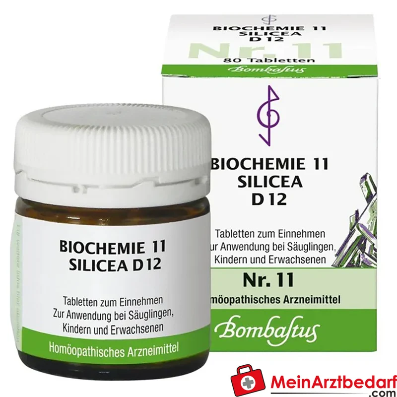 Bombastus Biochemie 11 Silicea D12 Acidum silicicum 250 mg Tabletten