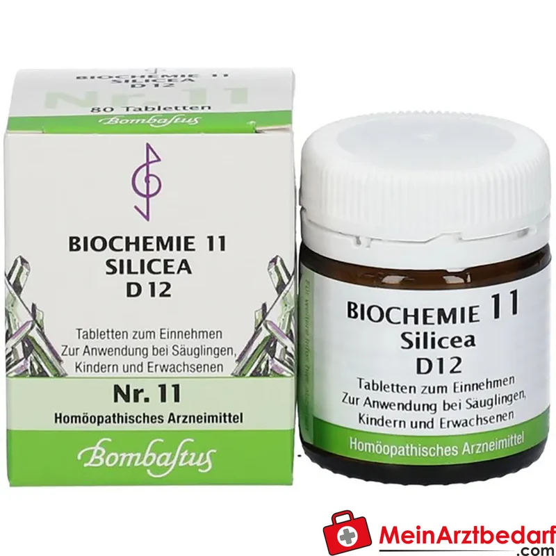 Bombastus Biochemie 11 Silicea D12 Acidum silicicum 250 mg Tabletten