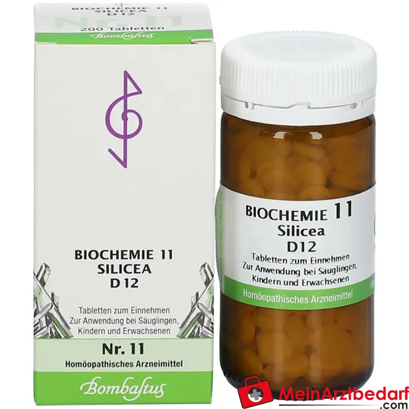 Bombastus Biochemie 11 Silicea D12 Acidum silicicum 250 mg Tabletten