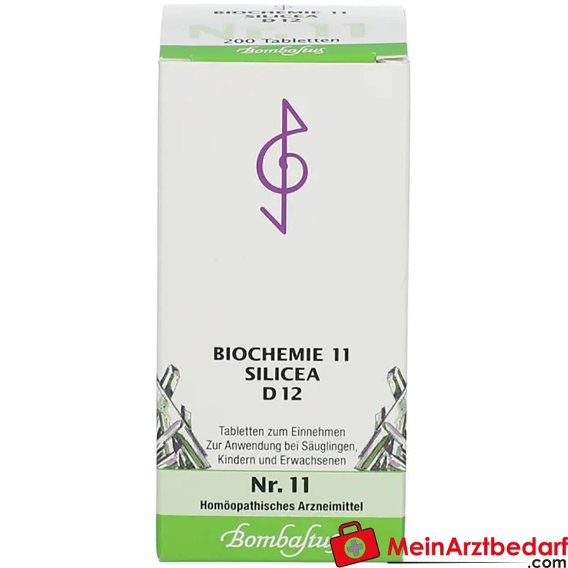 Bombastus Biochemie 11 Silicea D12 Acidum silicicum 250 mg Tabletten