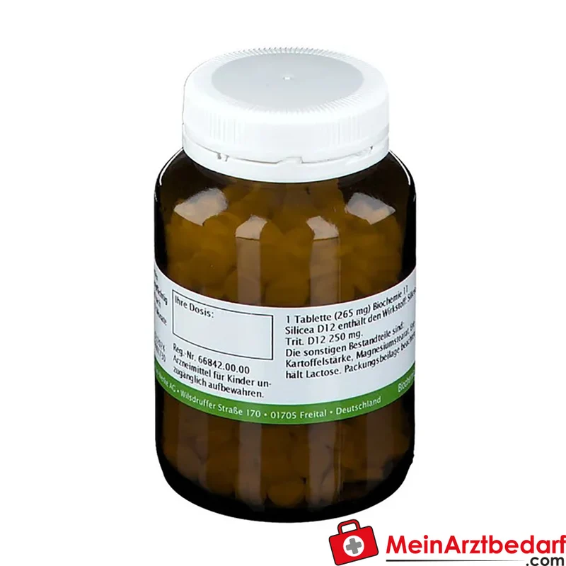 Bombastus Biochemie 11 Silicea D12 Acidum silicicum 250 mg Tabletten