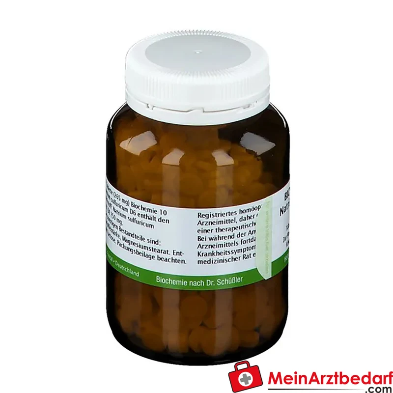 Bombastus Biochemie Natrium sulfuricum D6 250 mg Tabletten 10 Stück