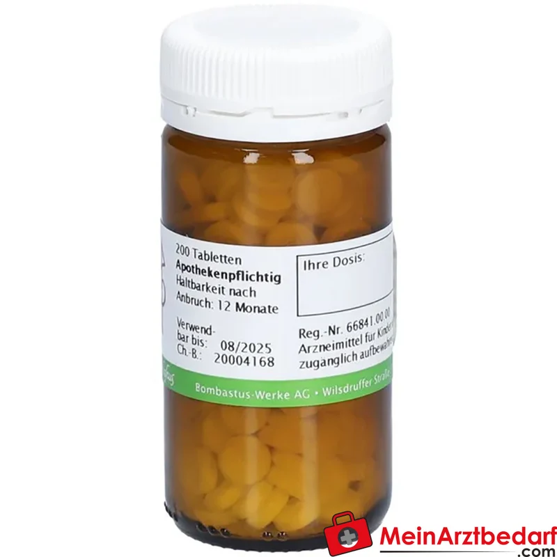 Biochemie 10 Natrium sulfuricum D12 Tabletten 250 mg