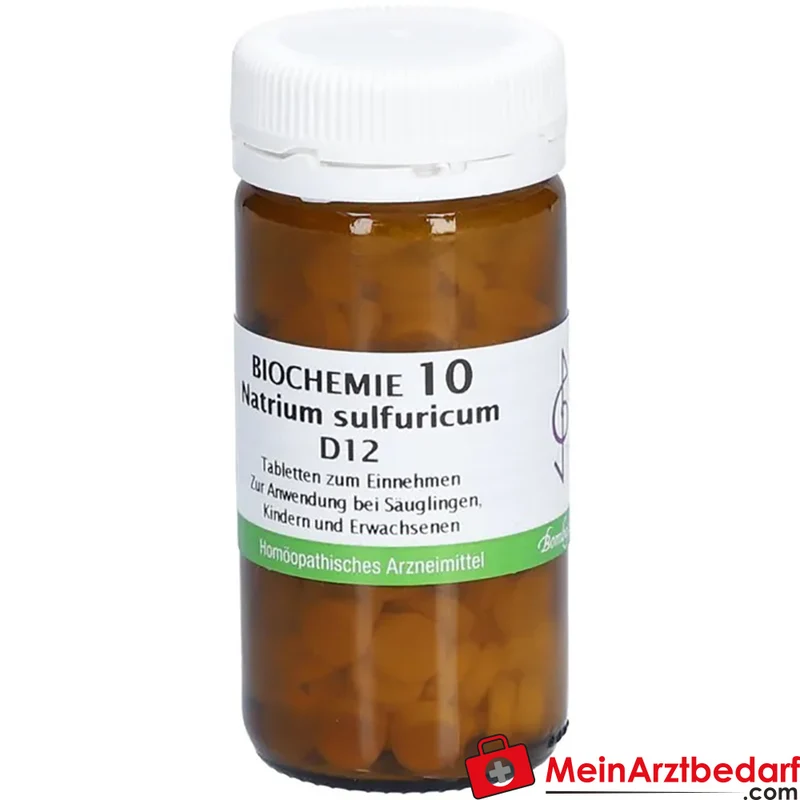 Biochemie 10 Natrium sulfuricum D12 Tabletten 250 mg
