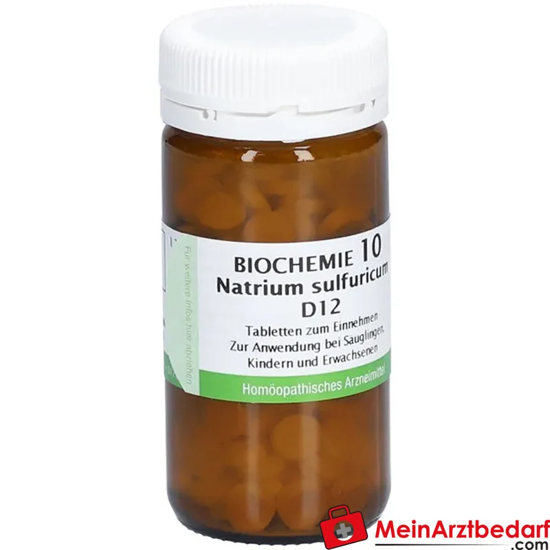 Biochemie 10 Natrium sulfuricum D12 Tabletten 250 mg