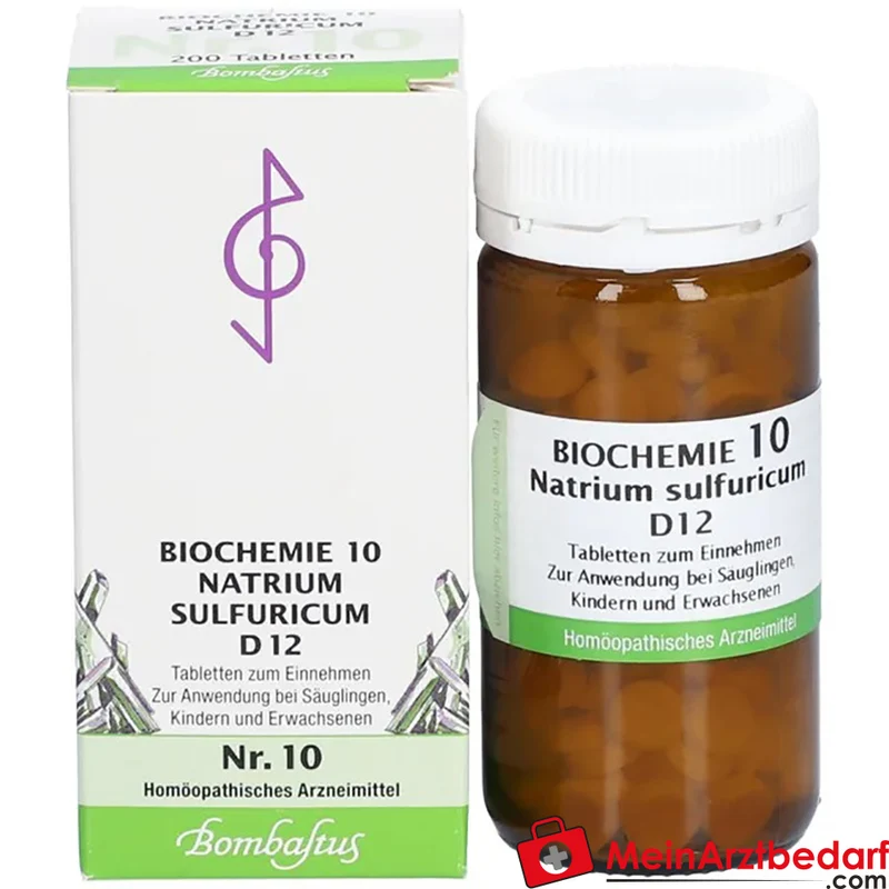 Biochemie 10 Natrium sulfuricum D12 Tabletten 250 mg