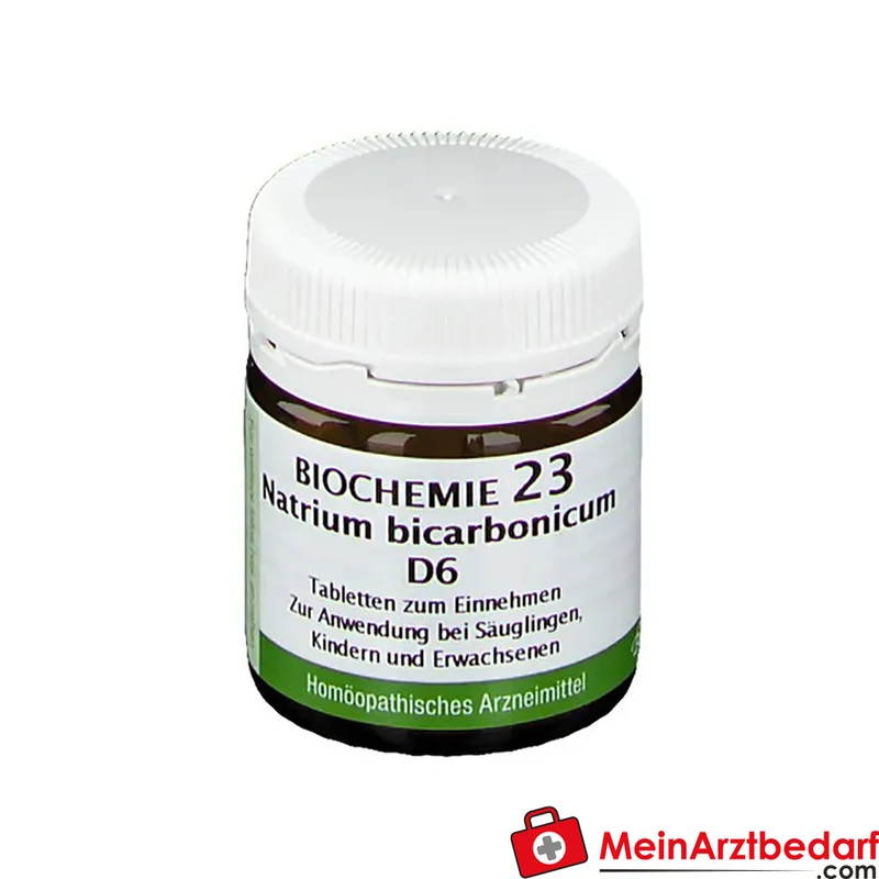 BIOCHEMIE 23 Natrium bicarbonicum D6 Tabletten homöopathisches Arzneimittel