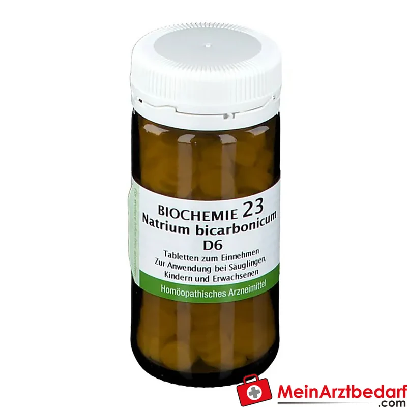 BIOCHEMIE 23 Natrium bicarbonicum D6 Tabletten homöopathisches Arzneimittel