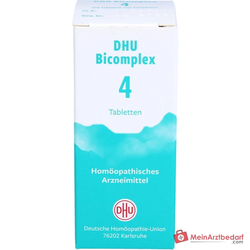 DHU Bicomplex 4 Tabletten mit Calcium fluoratum