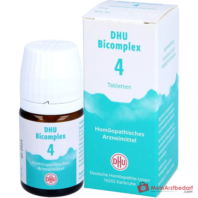 DHU Bicomplex 4 Tabletten mit Calcium fluoratum
