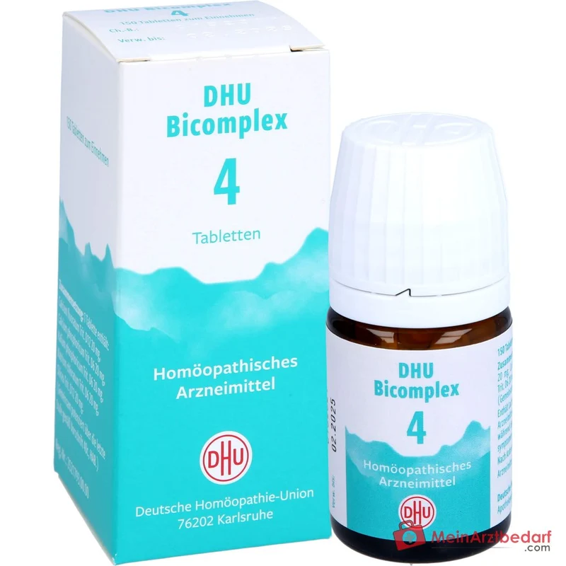 DHU Bicomplex 4 Tabletten mit Calcium fluoratum