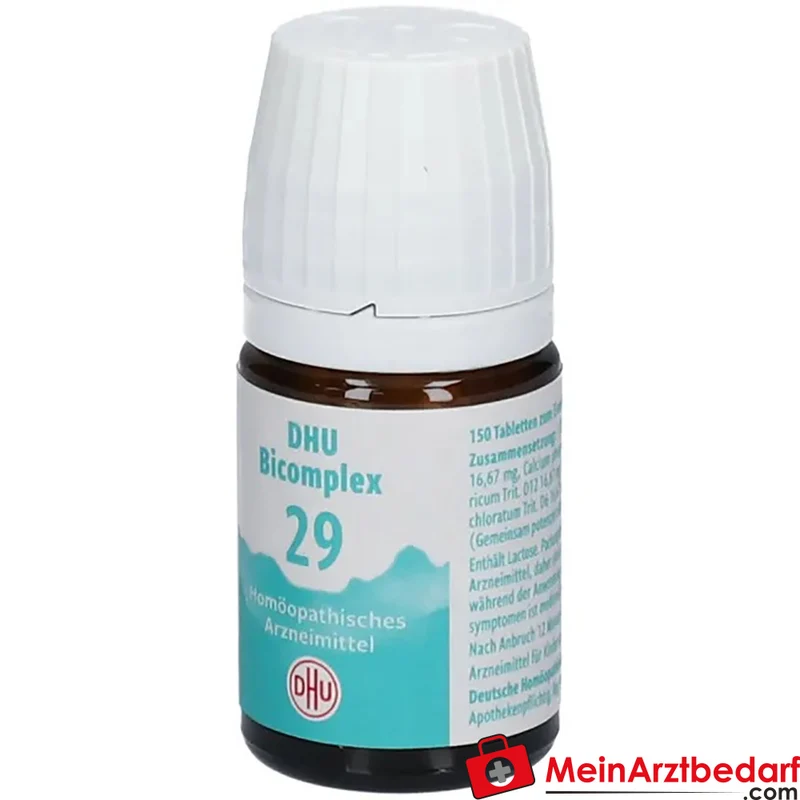 DHU Bicomplex 29 Tabletten Calcium fluoratum D12 50 Stück