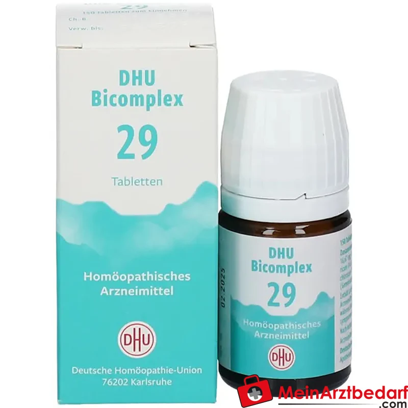 DHU Bicomplex 29 Tabletten Calcium fluoratum D12 50 Stück