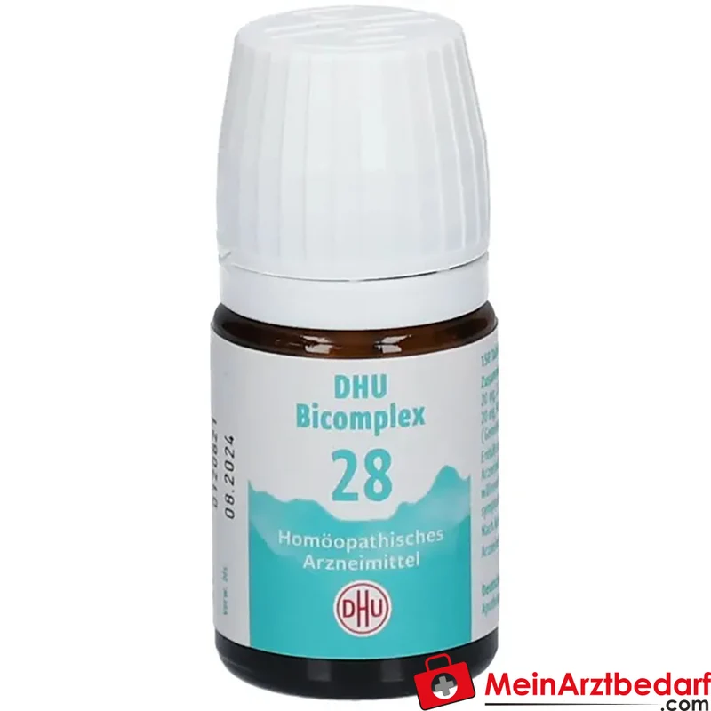 DHU Bicomplex 28 Tabletten mit Calcium fluoratum D12
