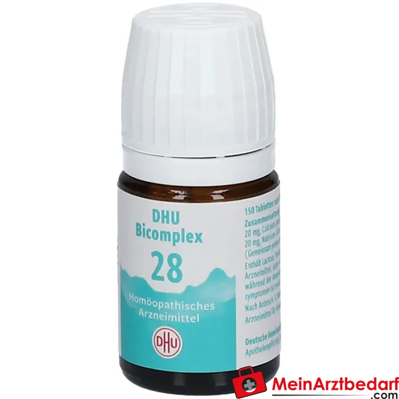 DHU Bicomplex 28 Tabletten mit Calcium fluoratum D12