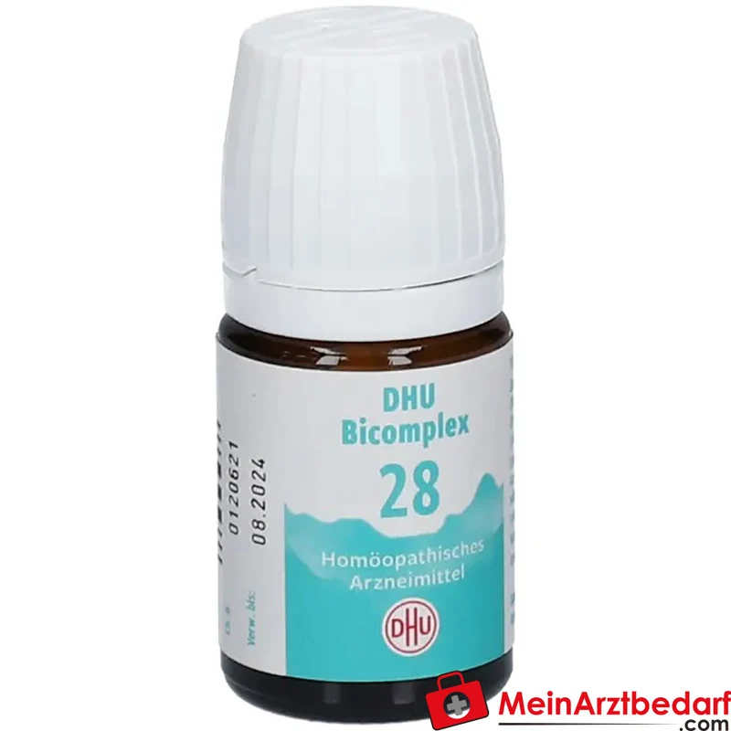 DHU Bicomplex 28 Tabletten mit Calcium fluoratum D12