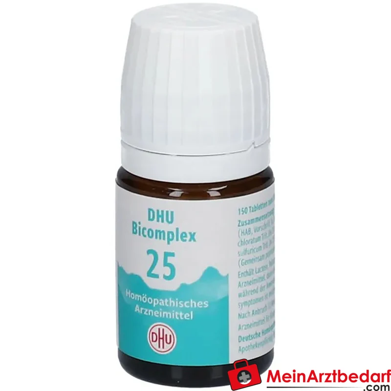 DHU Bicomplex 25 homöopathische Tabletten 25 mg (Mineralsalze D6)