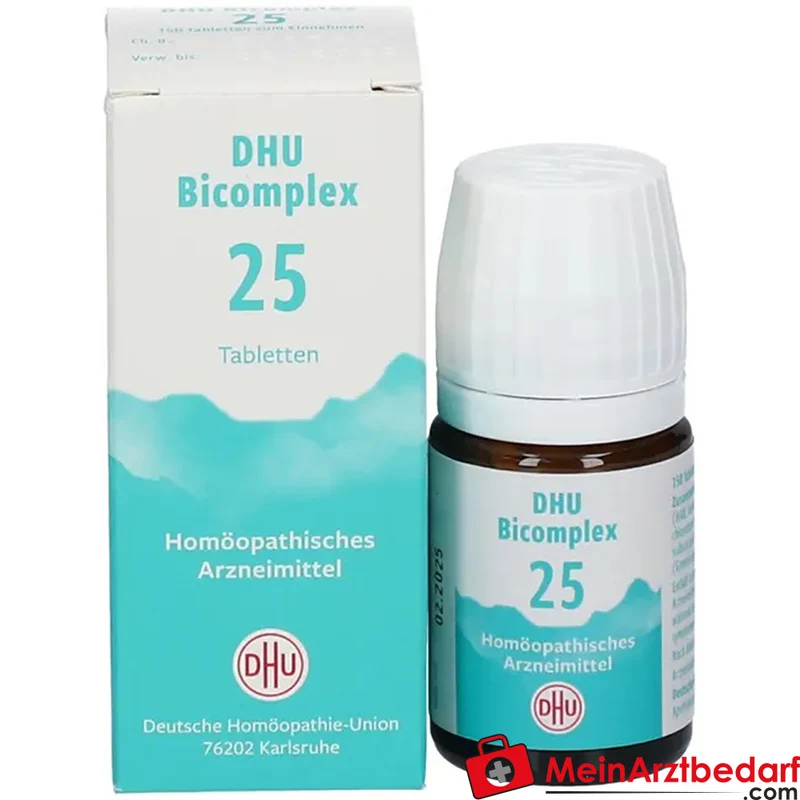 DHU Bicomplex 25 homöopathische Tabletten 25 mg (Mineralsalze D6)