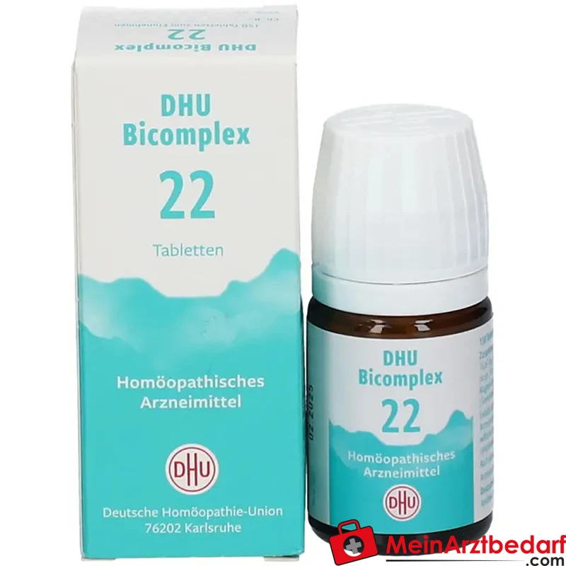 DHU Bicomplex 22 homöopathische Tabletten mit Mineralsalzen