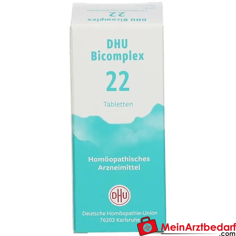 DHU Bicomplex 22 homöopathische Tabletten mit Mineralsalzen
