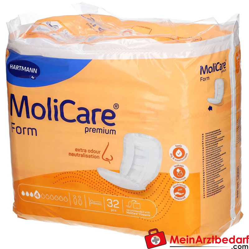 MoliCare Premium Form normal plus 4 Tropfen Inkontinenz-Vorlagen