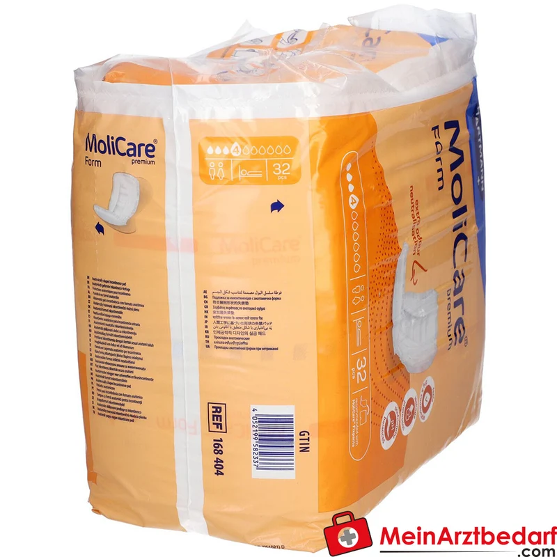 MoliCare Premium Form normal plus 4 Tropfen Inkontinenz-Vorlagen
