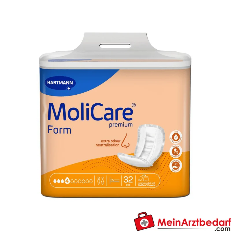 MoliCare Premium Form normal plus 4 Tropfen Inkontinenz-Vorlagen