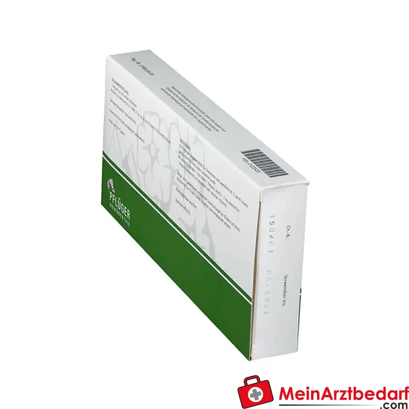 Pflüger Milchsäure (Acidum sarcolacticum D4) Injektionsampullen 5 ml 10 Stück