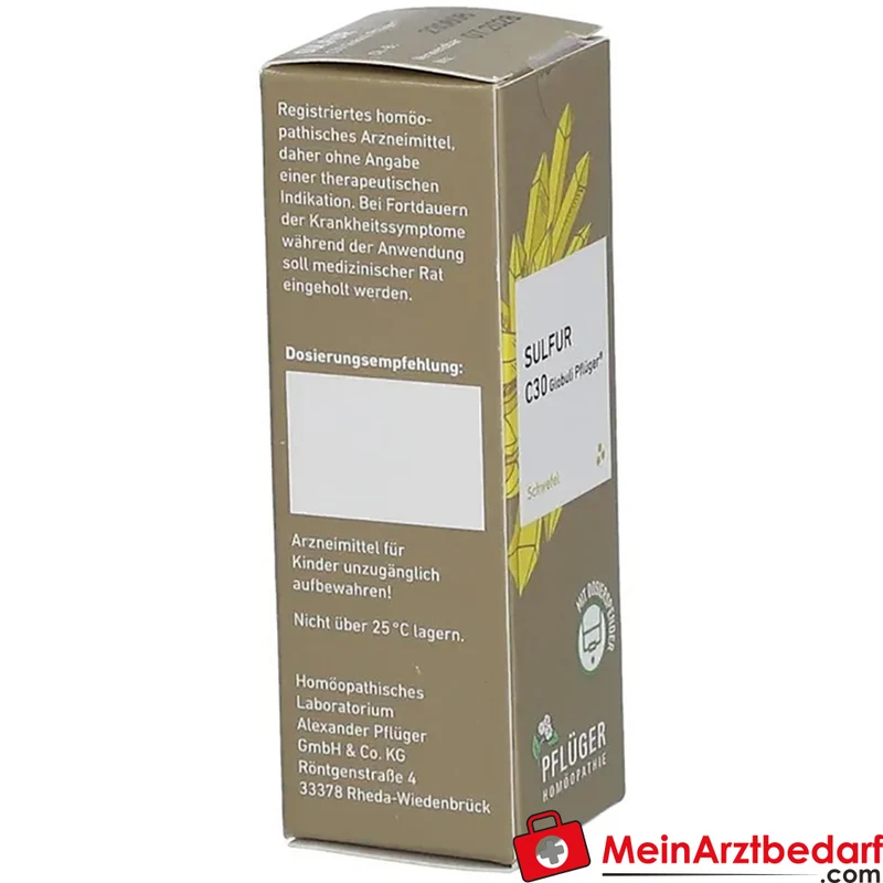 Pflüger Sulfur C30 Globuli 10 g