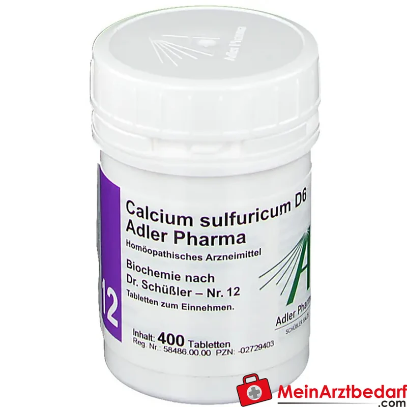 Adler Pharma Calcium sulfuricum D6 250 mg Tabletten