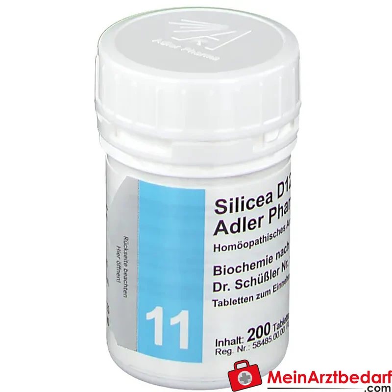 Adler Pharma Silicea D12 Acidum silicicum 250 mg Tabletten