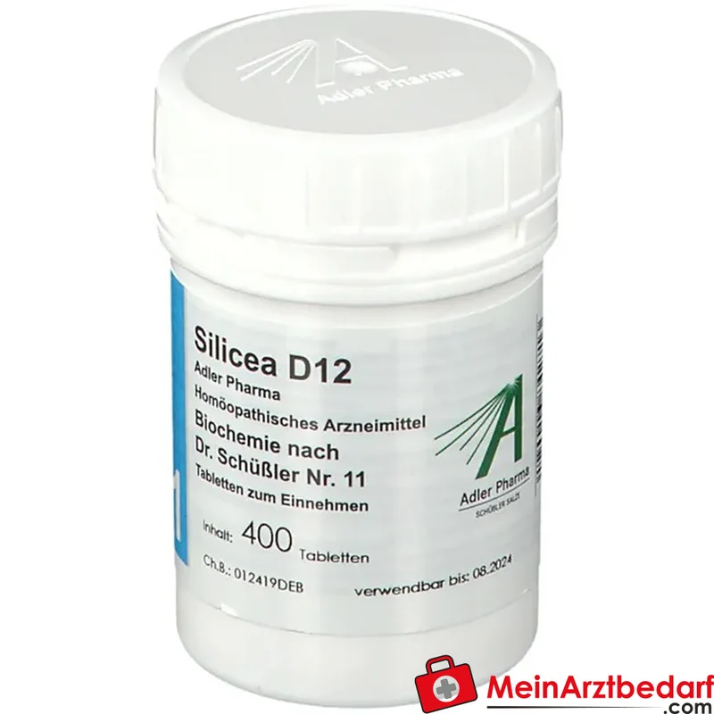 Adler Pharma Silicea D12 Acidum silicicum 250 mg Tabletten