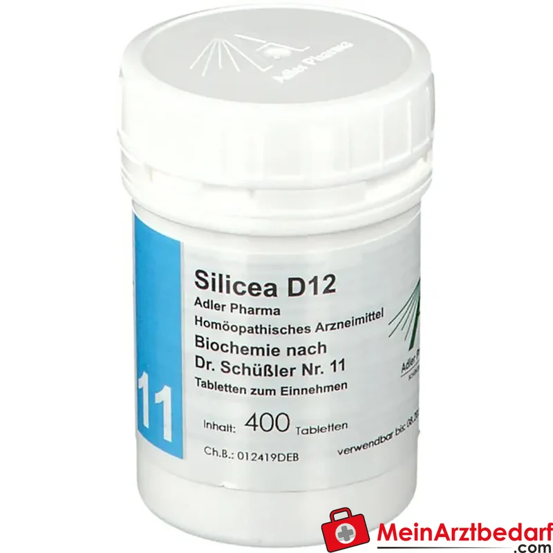 Adler Pharma Silicea D12 Acidum silicicum 250 mg Tabletten