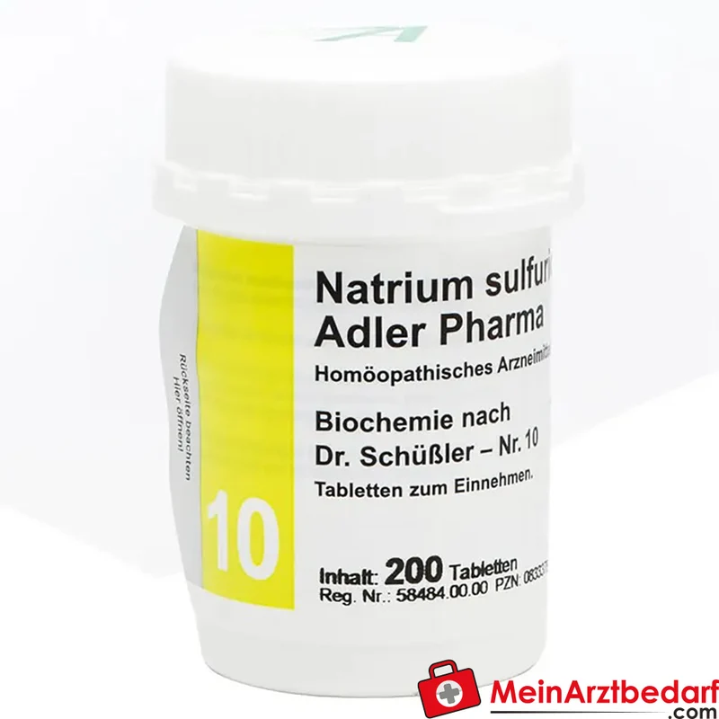 Adler Pharma Natrium sulfuricum D6 250 mg Tabletten
