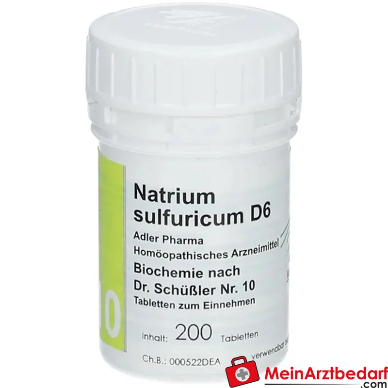 Adler Pharma Natrium sulfuricum D6 250 mg Tabletten