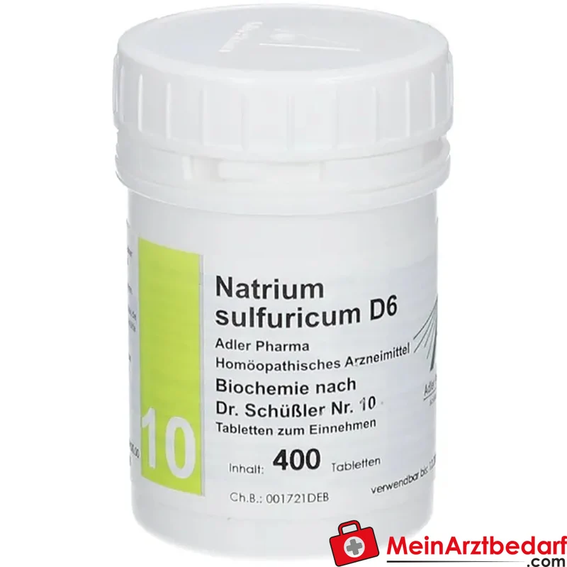 Adler Pharma Natrium sulfuricum D6 250 mg Tabletten