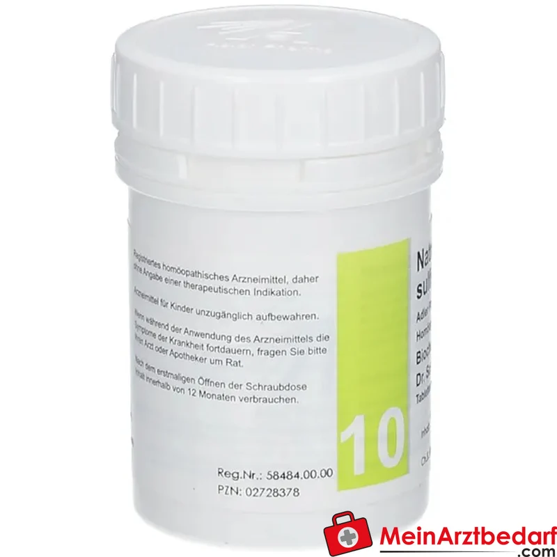 Adler Pharma Natrium sulfuricum D6 250 mg Tabletten