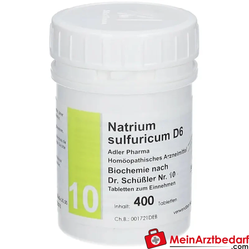 Adler Pharma Natrium sulfuricum D6 250 mg Tabletten