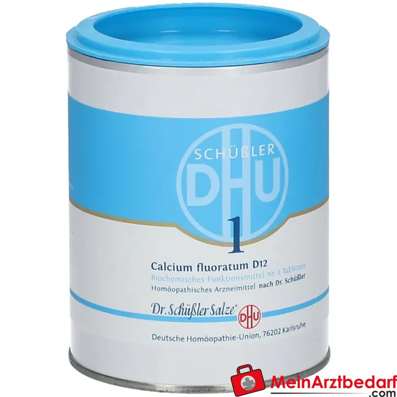 DHU Biochemie 1 Calcium fluoratum D12 Schüßler‑Salz Tabletten
