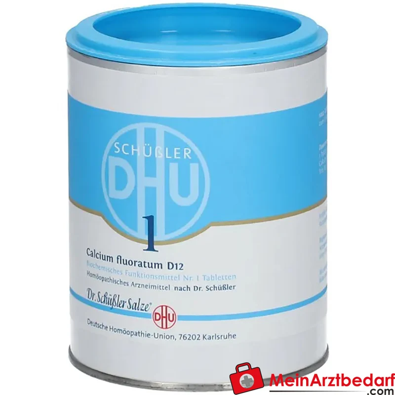 DHU Biochemie 1 Calcium fluoratum D12 Schüßler‑Salz Tabletten