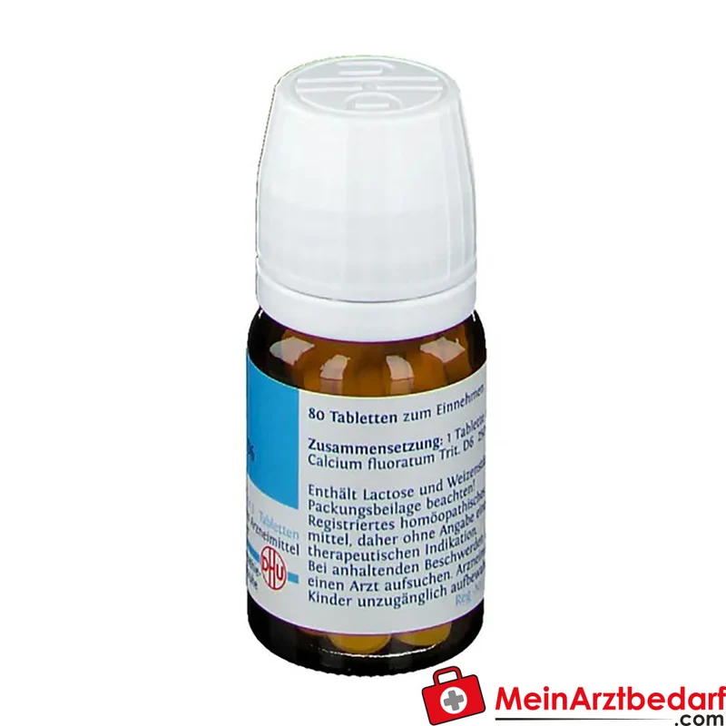 DHU Schüßler-Salz Nr. 1 Calcium fluoratum D6 250 mg Tabletten 80 Stück